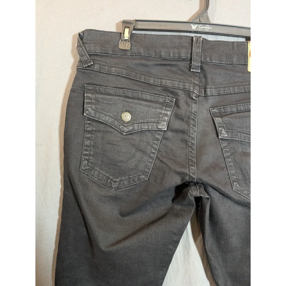 True Religion Mens Jeans Dark Wash Straight Leg Size 36 Pakistan Made‎